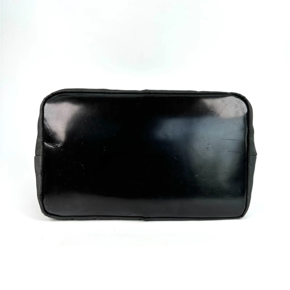 GUCCI Authentic Bamboo Shoulder Hand Bag Black Nylon Enamel. EUC! - Picture 12 of 16